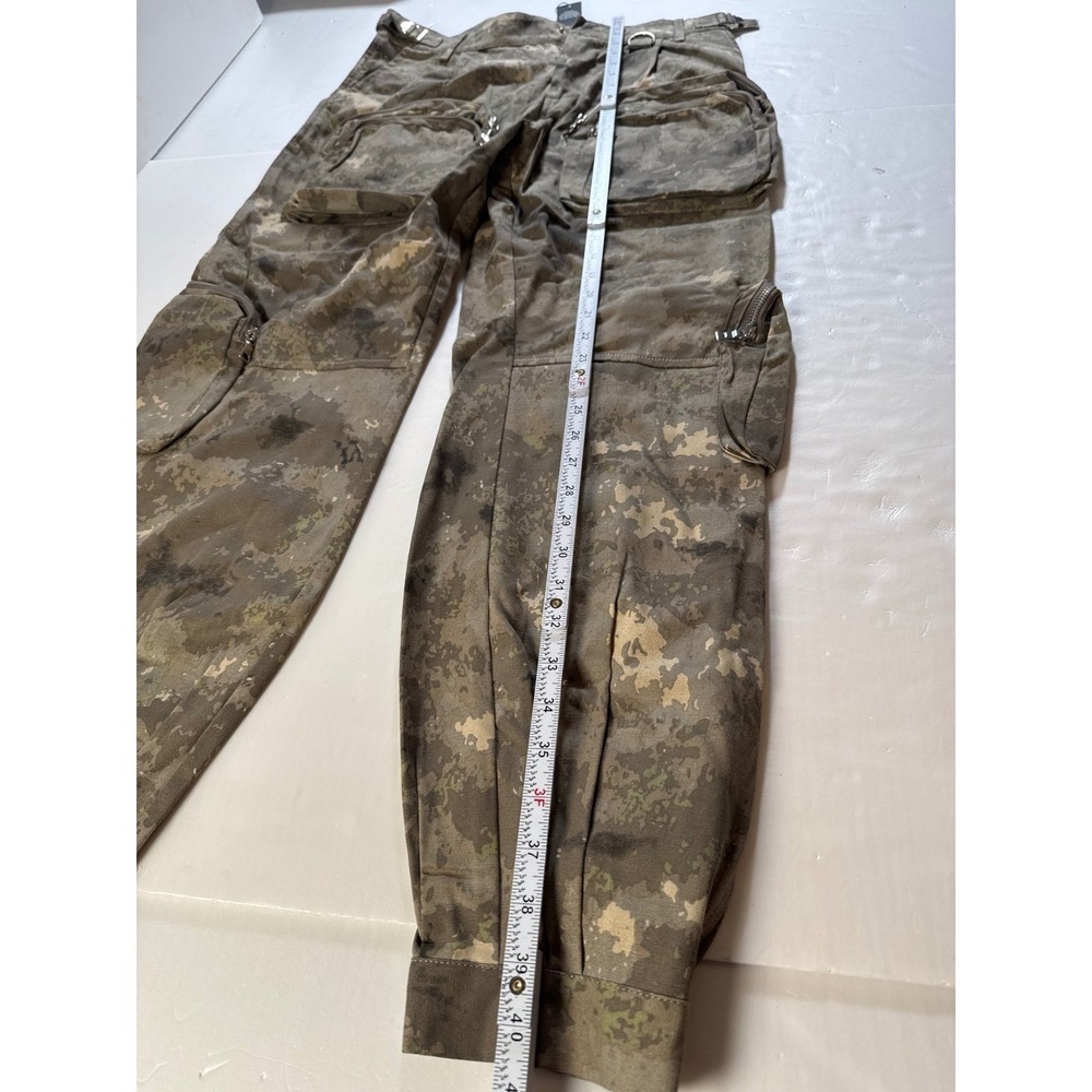 Cambridge Oversized Cargo Camo EdgyChic Gorpcore Jogger Pants Women's Size M NWT - Picture 8 of 12
